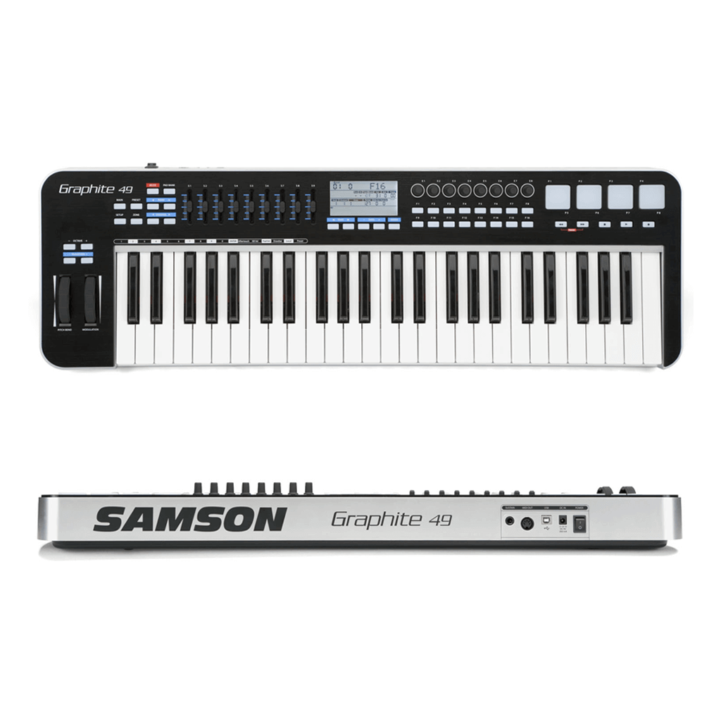 Samson Graphite 49 USB MIDI Keyboard Controller Samson Graphite 49 USB MIDI Keyboard Controller