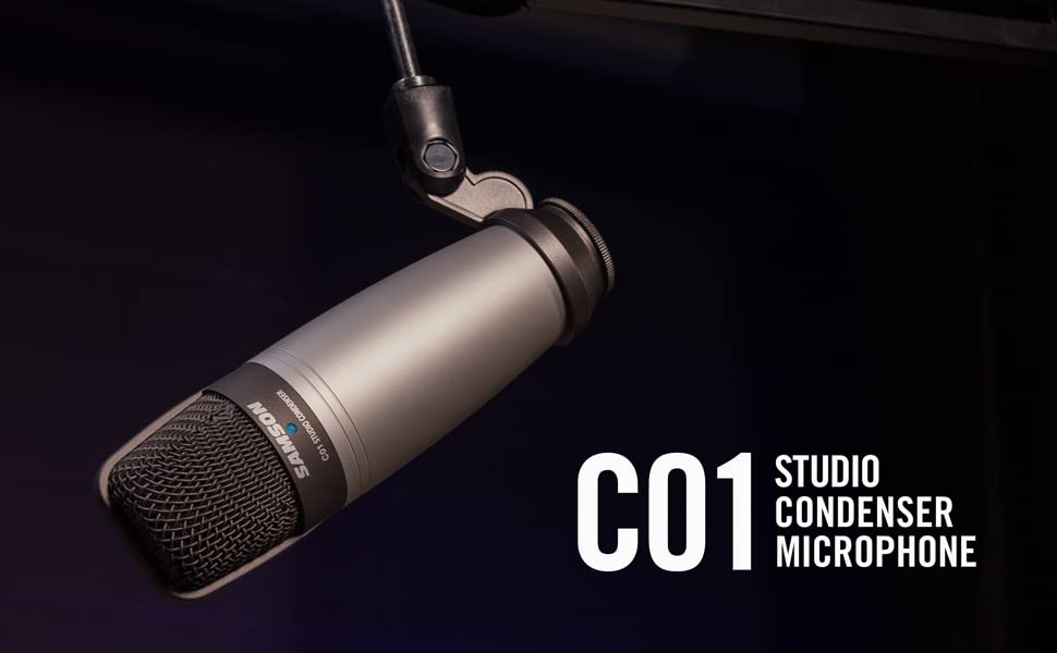 Samson C01 best Vocal Condenser Microphone
