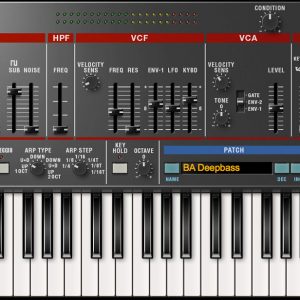 Roland Juno-106 Synthesizer Software