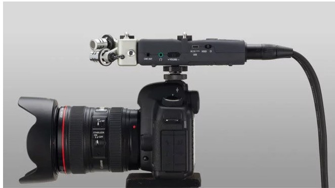 Zoom H5 4-channel Handy Recorder with camera