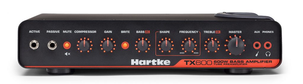 Hartke TX600 Bass Amplifier front