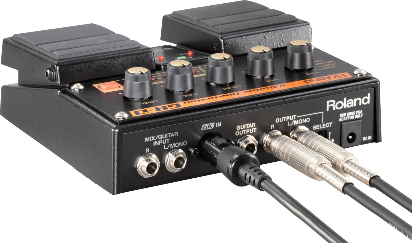 Roland GR-D V-Guitar Distortion Pedal side