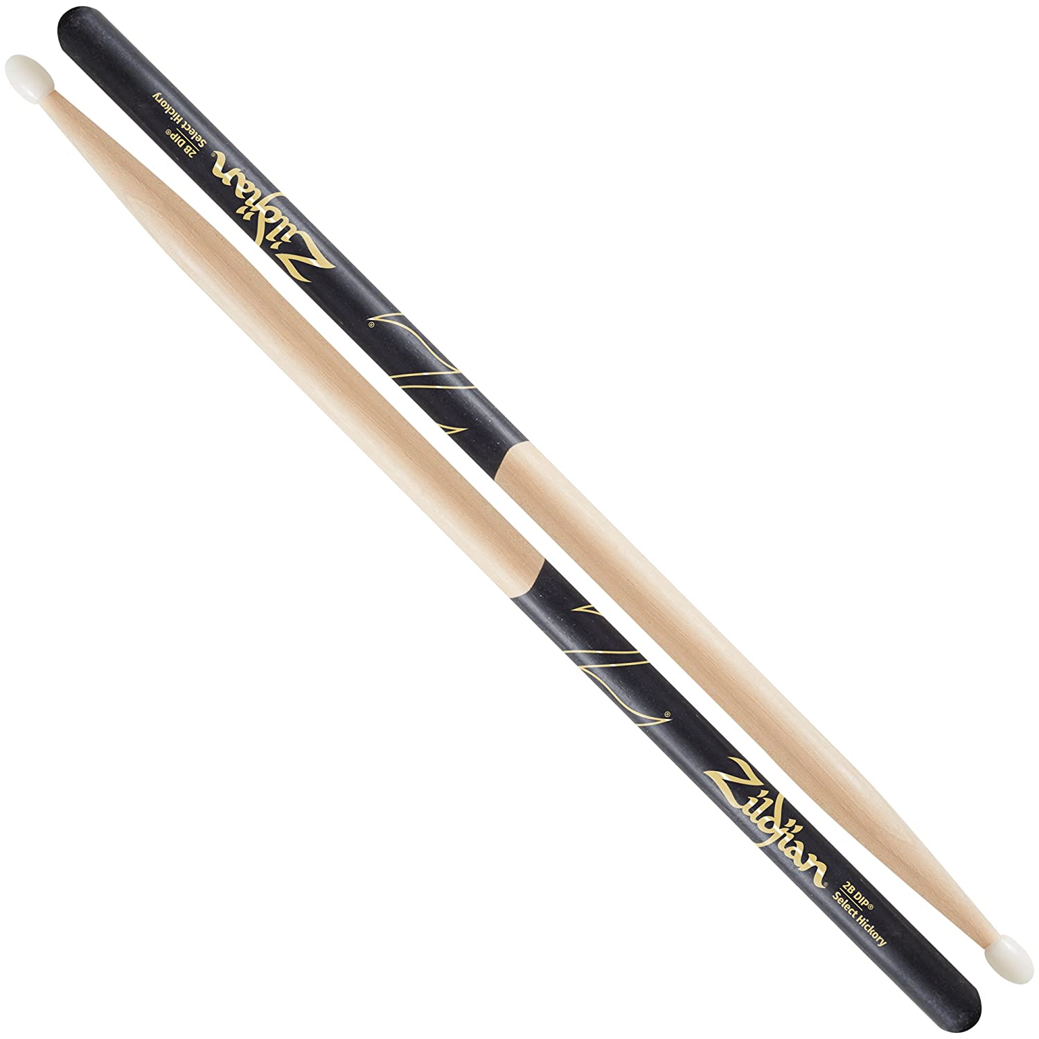 Zildjian 2BND 2b Nylon Tip Dip Drumsticks Zildjian 2BND 2b Nylon Tip Dip Drumsticks