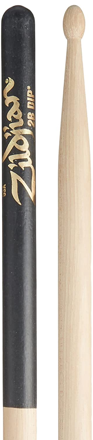 Zildjian 2BWD 2b Wood Dip Drumsticks large