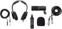 Zoom ZDM-1 Podcast Mic Pack with Headphones, Windscreen, XLR, and Tabletop Stand